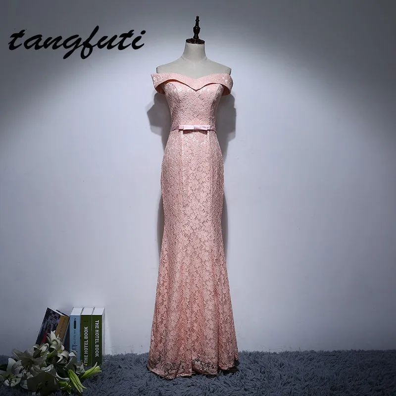 

Cheap Mother of the Bride Dresses Long Lace Appliques Mermaid Women Party Gowns 2017 Hot Formal Dress vestido mae da noiva