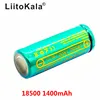 LiitoKala Lii-14A 18500 1400mAh 3.7V 18500 Battery Rechargeable Battery Recarregavel Lithium Li-ion Batteies For LED Flashlight ► Photo 3/6