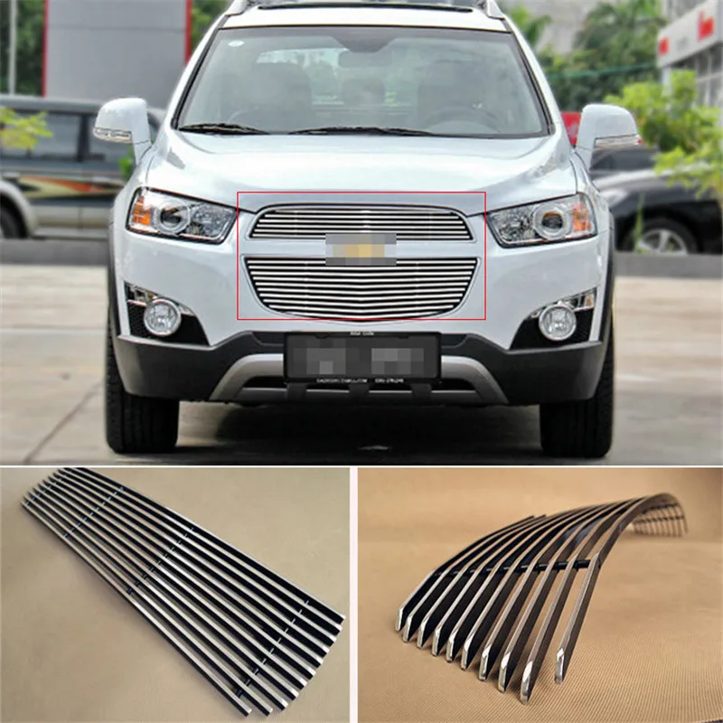

Savanini Brand New Aluminium Front Center Racing Grills Billet Grille Cover For Chevrolet Captiva 2012-2015