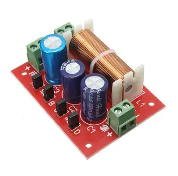 

Adjustable Treble/Bass Frequency Divider 2 Way Speaker Audio Crossover Filters