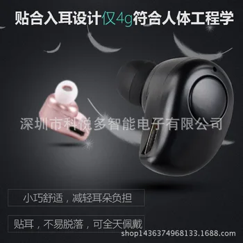 

50pcs Mini Bluetooth Earphone 10 Hrs Working Bluetooth Headset Wireless Earbud Earphone Hands-free For Car Driving Phone Sport