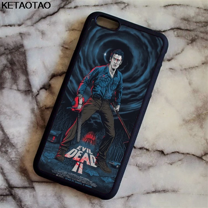 KETAOTAO Incredible Dead Book Evil чехлы для телефонов iPhone 4S 5C 5S 6S 7 8 Plus X Samsung чехол Мягкий ТПУ