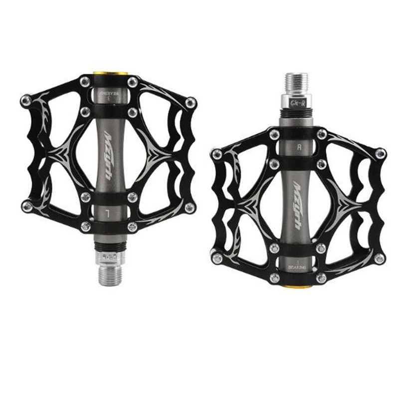 Mountain Bike Bicycle BMX MTB Platform Pedals Flat Aluminum Sealed Bearing 9//16/"