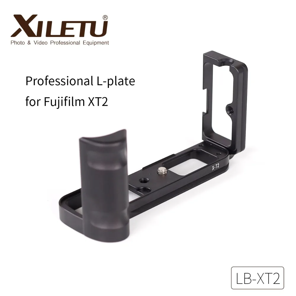 

FITTEST PHOTO FLF-XT2 LB-XT2 Quick Release L Plate/Bracket Holder hand Grip Holder for Fujifilm Fuji XT2 X-T2 Camera ballhead