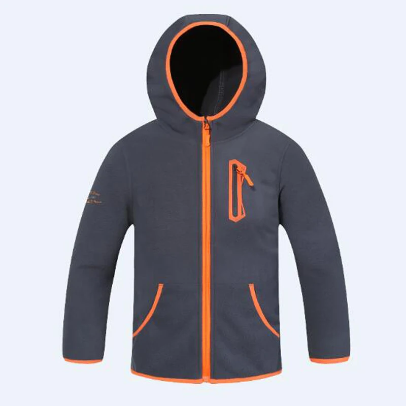 Boys Jackets Casual Boy Outerwear Coats Kids Sports Windbreaker Polar Fleece Hoodies Jacket