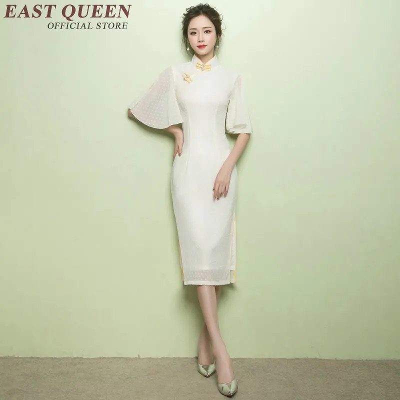 Китайское традиционное платье cheongsam qipao Китайский-стильное платье Современная Женская qipao платье AA2609 Y