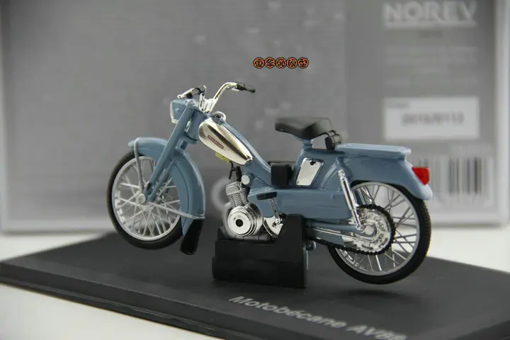 NOR EV 1:18 MOTOBECANE AV88 сплав модель автомобиля мотоцикл литья под давлением металлические игрушки подарок на день рождения для детей мальчик