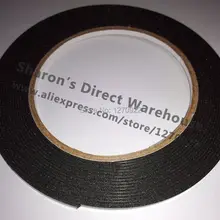 HK post free!)(толщина 1 мм) 4 мм 2 стороны клейкая черная поролоновая губчатая лента для планшета смартфона Ремонт экрана панель защита от пыли