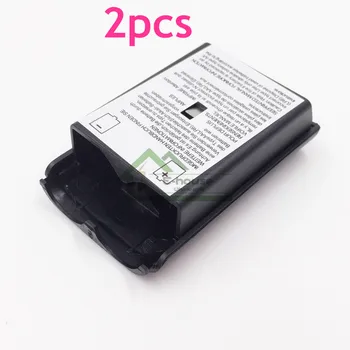2pcs for Xbox 360 Battery Case Wireless Controller Rechargeable Battery Cover For Xbox 360 Controller With Sticker 1