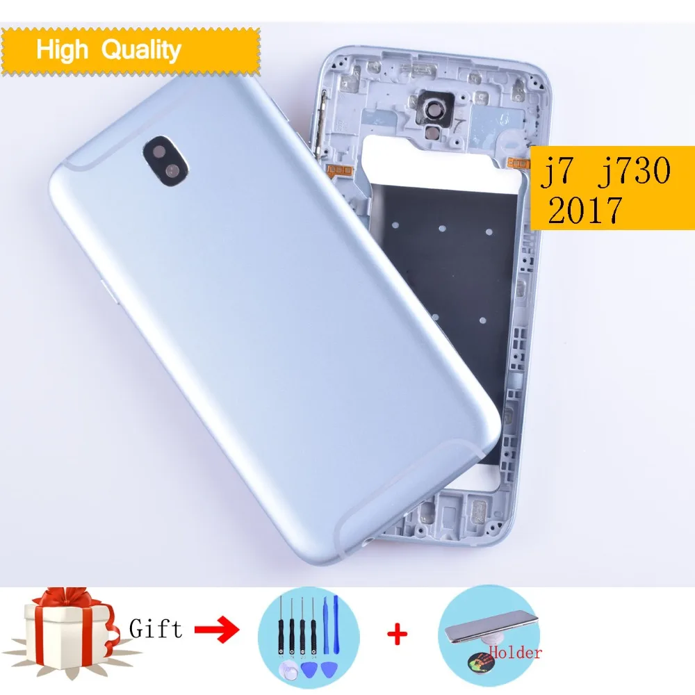 

Battery Cover Housing For Samsung Galaxy J7 2017 J7 Pro J730 J730F Back Cover Case Rear Door Replacement Blue Black Pink Gold