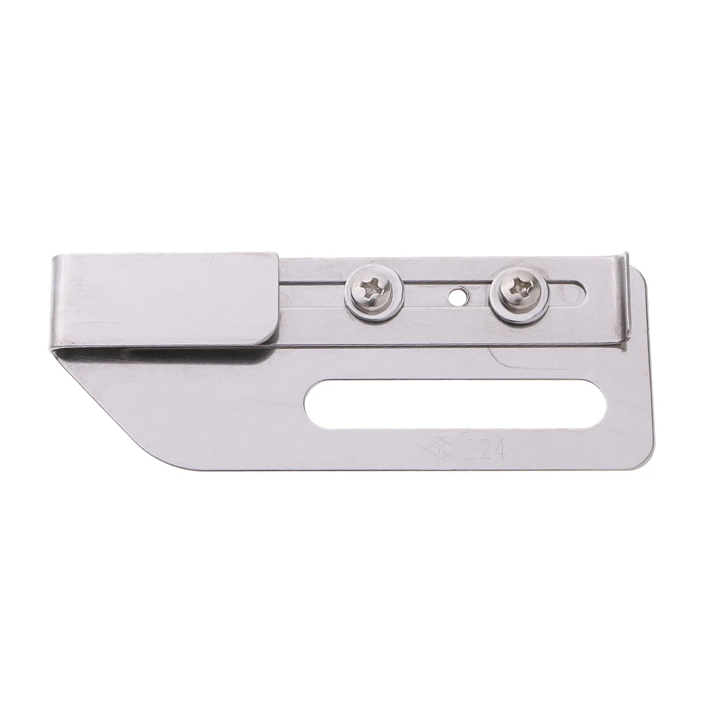 DAYU224 Adjustable Cloth Guide Knitwear Collar Binding Industrial Sewing Machine Parts for 2 or 3 Needle CoverStitch Machine