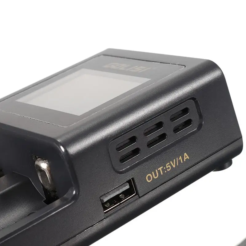 LEORY Golisi S2 Smart Батарея Зарядное устройство 2A Быстрая зарядка HD ЖК-дисплей Дисплей для литий-ионный Ni-cd/Ni-md/AAA/AA Батарея