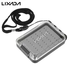 Lixada коробка для рыболовных снастей, легко захватывает пену, портативные карманные рыболовные наживки, коробка с шейным ремешком для Pesca 2 типа