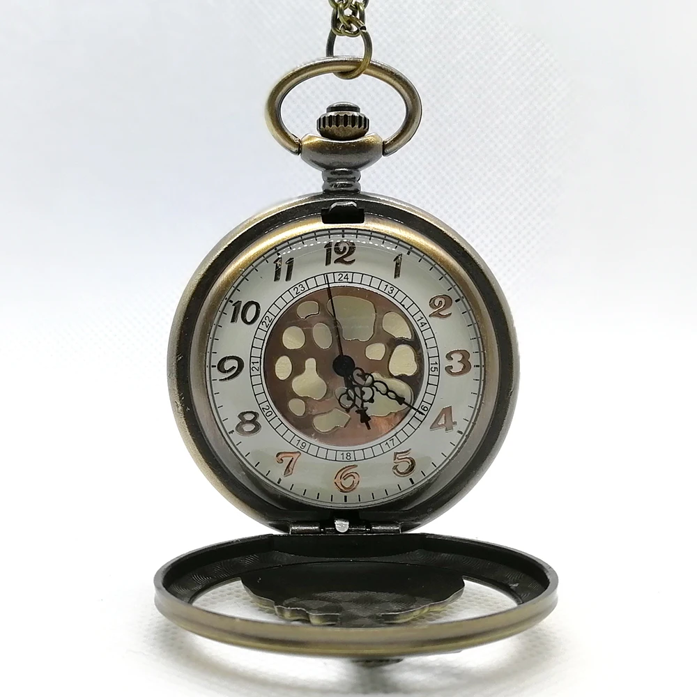 Мода Маленький принц полые золотые циферблат кварцевые карманные часы аналоговый кулон ожерелье унисекс дети подарок Fob часы Reloj