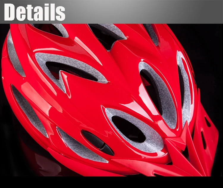1 bestgia 220g Ultra-light Safety Sports Bike Helmet Mountain Bike MTB Helmet Road Bicycle Racing Cycling 55-62cm for Skating Inner Pad (15)