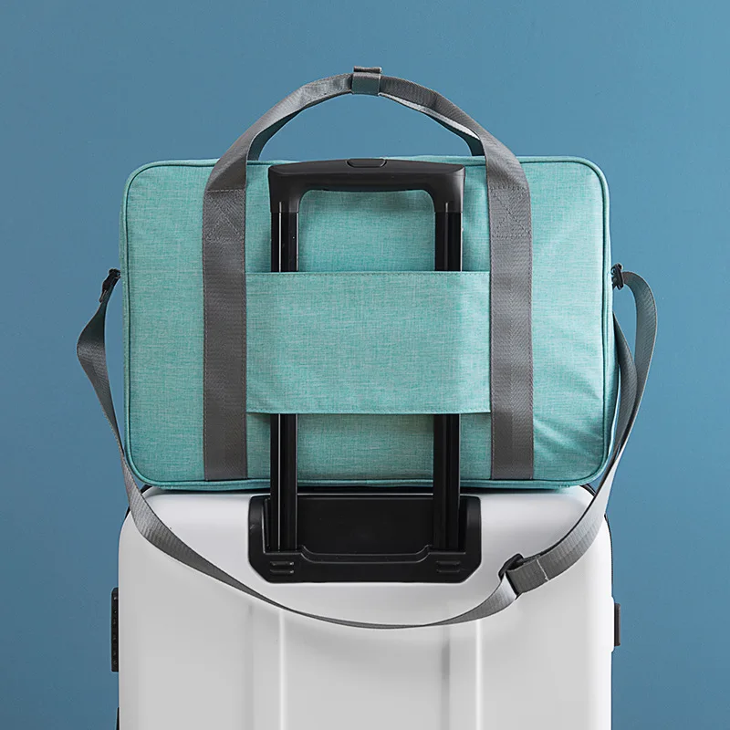 Плотная большой вместимости цвет хранение дорожных сумок сумки для мужчин женщин Компактная сумка для поездки органайзер для хранения одежды чемодан красота