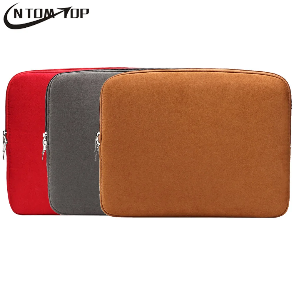 LSS zipper Soft Sleeve Bag Case Notebook Cover for 11" 13" 15" Macbook Air Pro Retina Ultrabook Laptop Tablet PC Anti-scratch