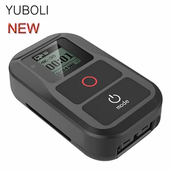 

New 0.8 Inch Waterproof Wireless smart Wifi Remote Control for Gopro Hero7 hero 7 6 5 4 3 plus 5s black camera Accessories