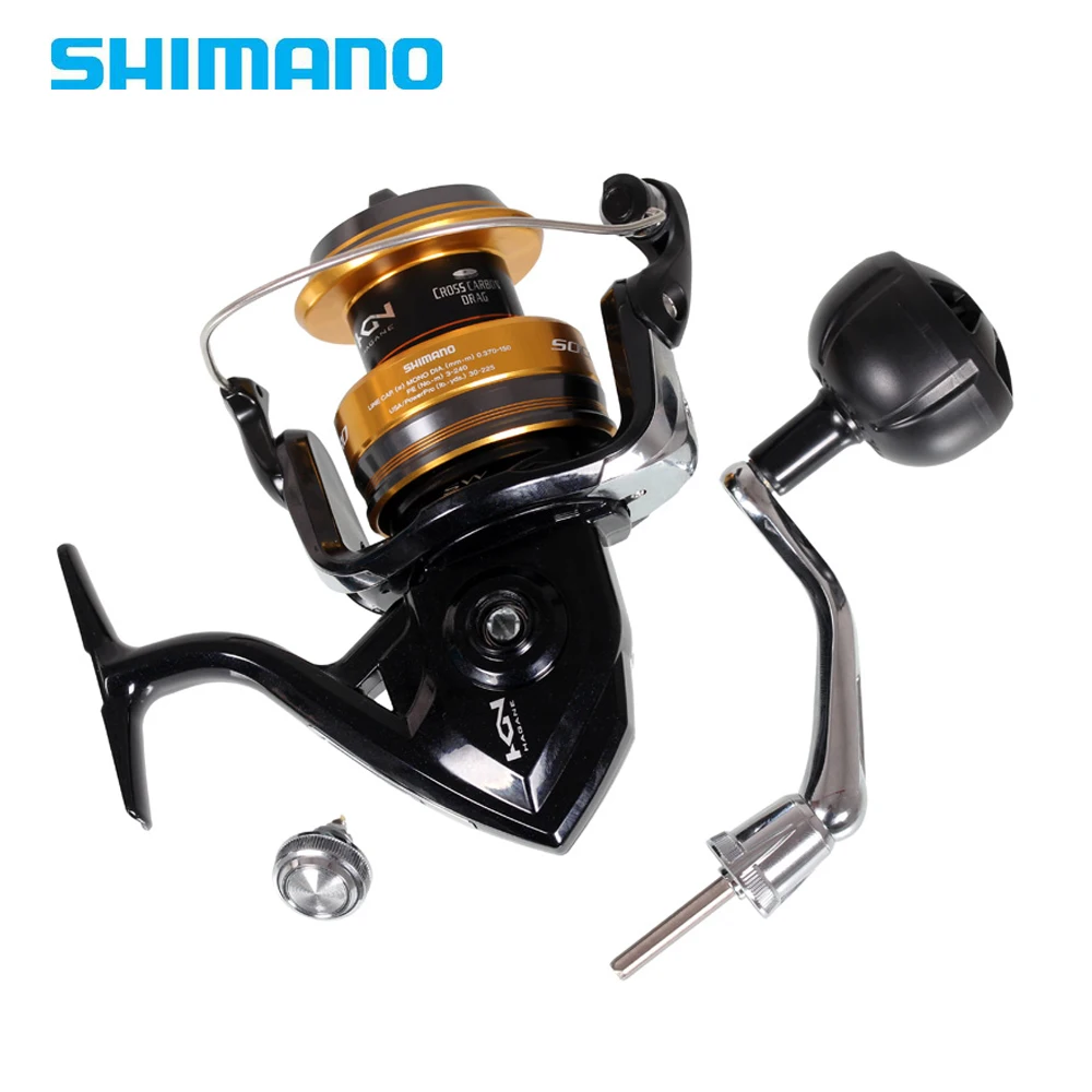 Shimano الأصلي SOCORRO SW 5000-10000 كبيرة المياه المالحة الغزل بكرة 4 + 1BB 4.9: 1 X-سفينة المياه المالحة التصيد الغزل الصيد بكرة Shimano الأصلي SOCORRO SW 5000-10000 كبيرة المياه المالحة الغزل بكرة 4 + 1BB 4.9: 1 X-سفينة المياه المالحة التصيد الغزل الصيد بكرة