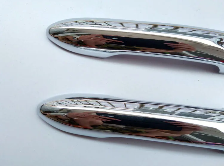 Free shipping For Renault Clio 2013 2015 door handle cover ABS Chrome 4pcs car accessories (4)
