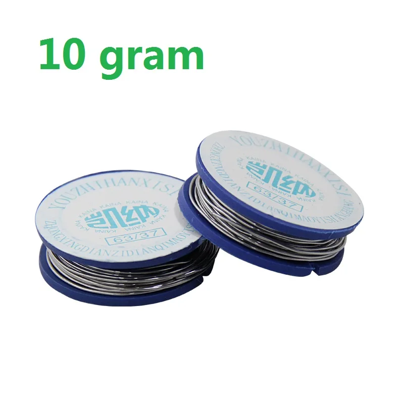 Оловянно-свинцовый припой проволока 100g 0,5/0,6/0,8/1,0/1,5/2,0 мм CF-10 63/37 канифольное ядро Оловянно-свинцовый припой ing сварочная проволока 2.0% Flux катушка трубки