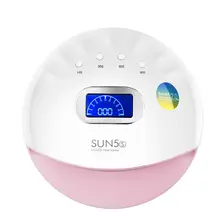 72 Вт, 4 режима, умный профессиональный светодиодный светильник для ногтей, для красоты ногтей, гель для отверждения, ультрафиолетовая лампа, Сушилка для ногтей, фототерапия, инструмент для маникюра