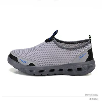 

2018 new Ultralight running shoes for men air mesh men Sleeve up free flexible light sport shoes men zapatillas hombre deport