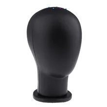 Прочный легкий манекен голова для парика делая манекен для париков очки волосы с булавками