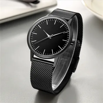 Ctpor Men Watch Fashion Choose Nylon Leather Wrist Watches Casual Male Ultra-thin Dial Clock Waterproof Relogios Montres No Logo 1