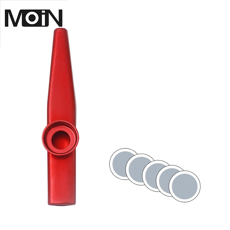 MoiN металлический легкий Kazoo гитара для начинающих любителей музыки музыкальный