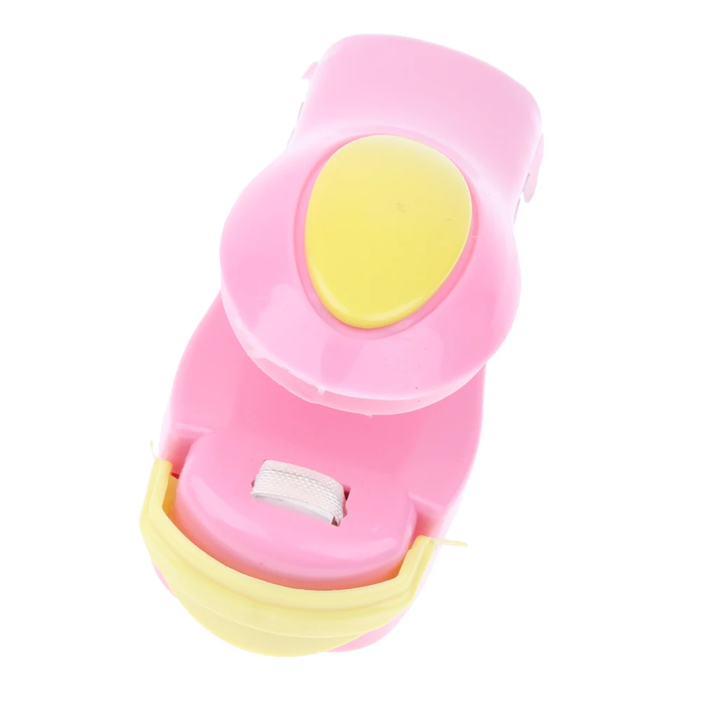 Durable Portable Mini Heat Sealer Sealing Machine For Bath Ball Shrink Wrap Bag Pouch Pink