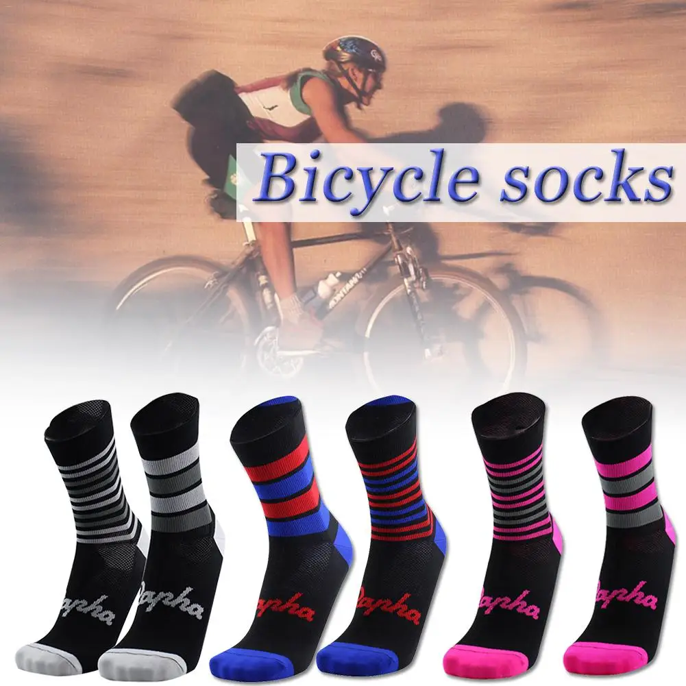 

Cycling Riding Socks Men Women Sport Running Basketball Football Socks Fit For 40-46 Breathable MTB Cycling Socks Unisex Outdoor
