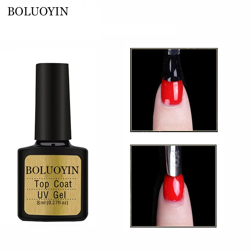 

Base Top Coat UV Gel Nail Polish Soak Off Lucky Nail Primer Transparent Lacquer Gel Varnish Semi Permanent Top Gel Nails Art