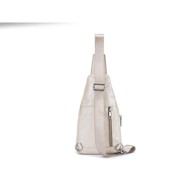 Verão e Outono Couro para Mulheres Bolsas de Moda Novo Genuíno Peito Bolsa Borla Mensageiro Casual Packs 2020 16 Cheap Bolsas de mão