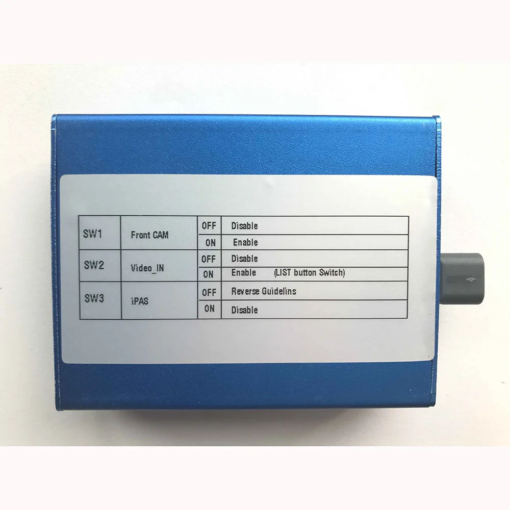 Car Smart Reverse Camera Interface For 2014 - 2016 Peugeot 2008 3008 208 308 408 508 Smeg Smeg+ Connect With Parking Guidelines