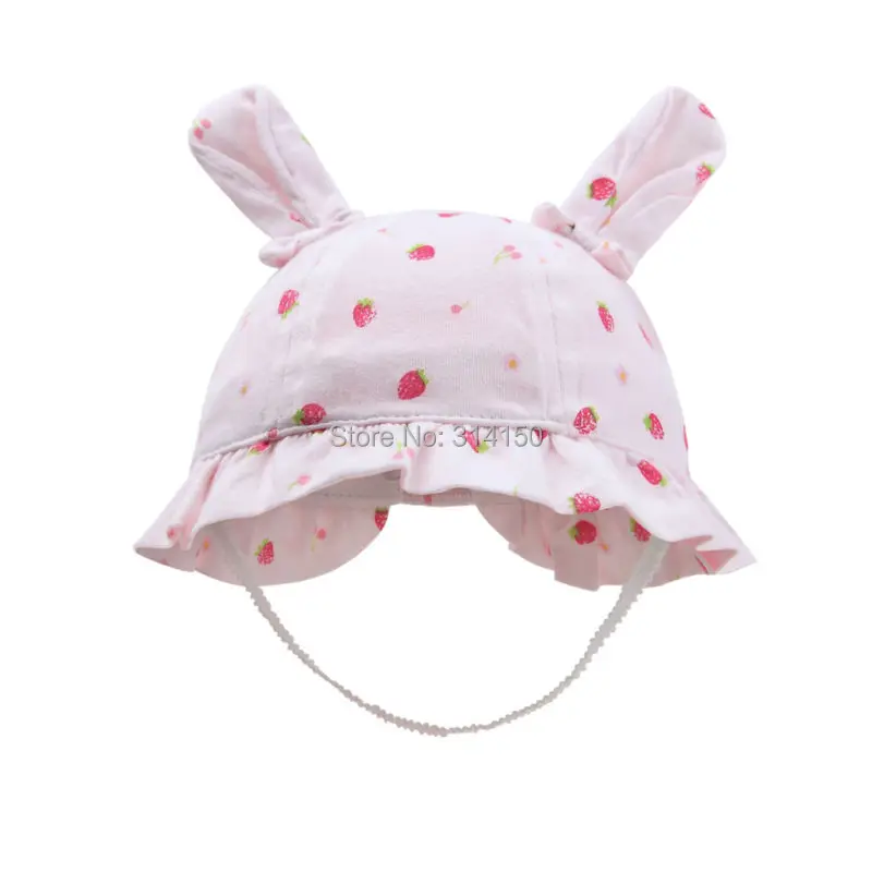 TOU Baby Sunhat Fashion Newborns Summer Pure Cotton Hat Lovely Toddler