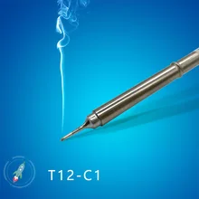 QUICKO T12-C1 T12-C4 T12-CF4 Форма C серии припой советы сварочные головки инструменты для FX9501/907 T12 ручка фотоаппаратов моментальной печати 7S расплава олова