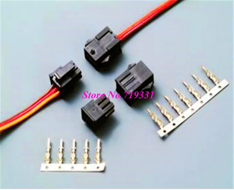 

1000pcs 3.0mm Female plug And Male Connector with cable 2-24Pin