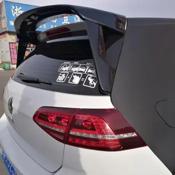 

for Volkswagen GOLF 7 MK7 spoiler 2014-2018 mk7.5 high quality ABS material car tail black rear spoiler
