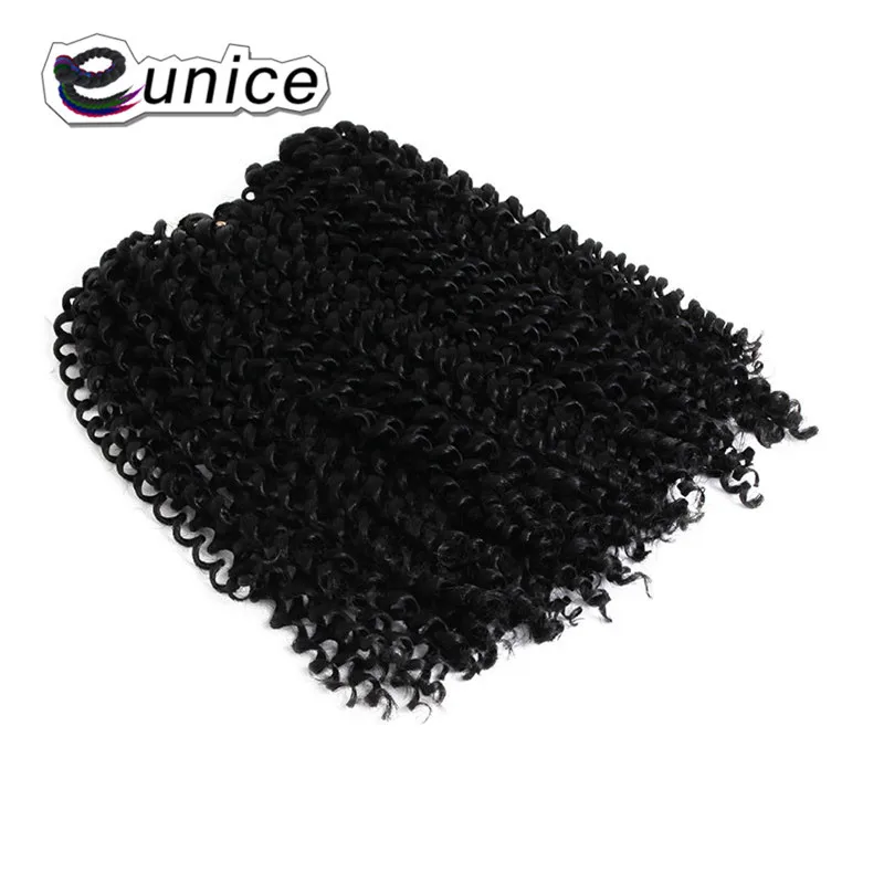 3 Bundleslot Fashion synthetic braiding hair 10inch Freetress Jerry Curl Crochet Braid  (16)