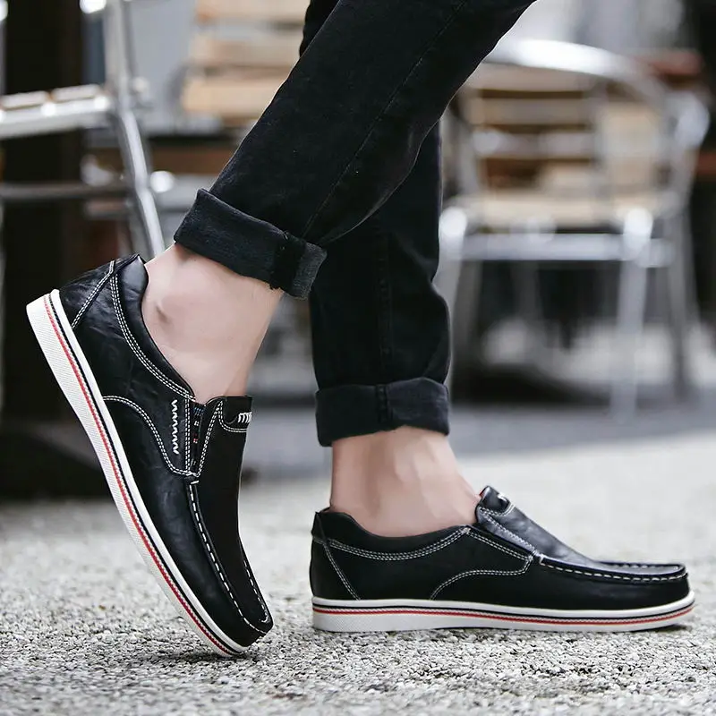 LAISUMK/брендовые Мужские модельные туфли из спилка в минималистическом стиле; Лидер продаж; мужские туфли-лодочки в британском стиле; большие