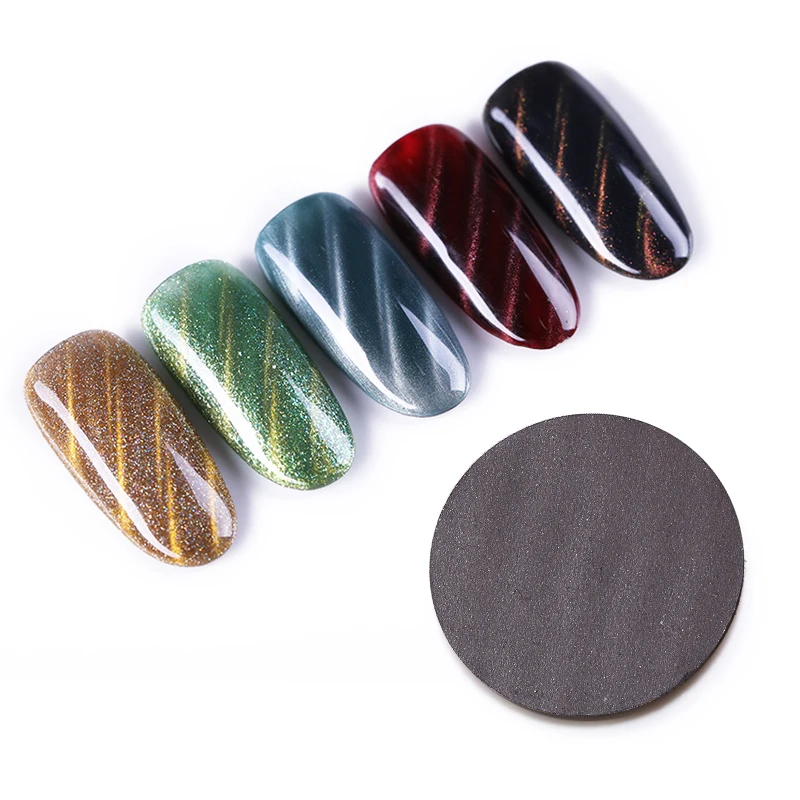 

Strong Magnetic Round Board For Cat Eye Nail Gel Polish Multi-line 3D Effect for UV Gel Varnish Manicure Nail Gel Tool
