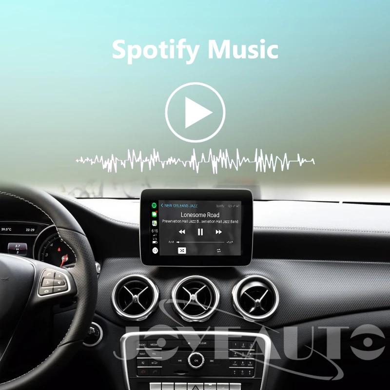 Joyeauto Aftermarket беспроводной Apple CarPlay Retrofit для Mercedes GLA Class X156 X117 15 19 NTG5 Car Play поддержка