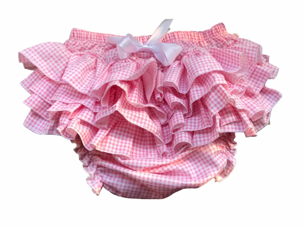 

Haian PVC & Print Cotton Ruffle Rhumba Pull on Plastic Pants FMP04-2