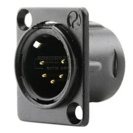 

10pcs/Lot Made by Neutrik China factory YS1465BG 5PIN Cannon male black XLR Socket