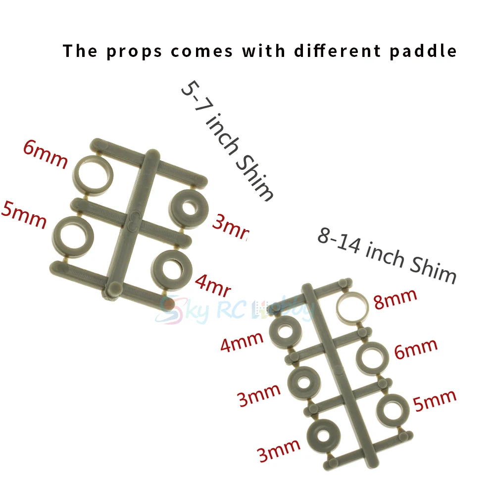 GEMFAN APC RC реквизит пропеллер самолета 5, 6, 7, 8, 9, 10, 11, 12, 13, 14 дюймов для радиоуправляемый самолет вертолет модель плюсы