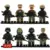 scorching decool contemporary conflict Russian particular forces with US Marines swat crew suitable LegoINGlys Military weapons Building blocks toys