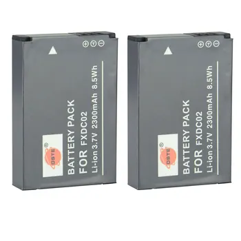 

2PCS 2300mAh Full Decoding Li-ion Battery for Drift 72-011-00 FXDC02 CFXDC02 HD Ghost Ghost-S HD720