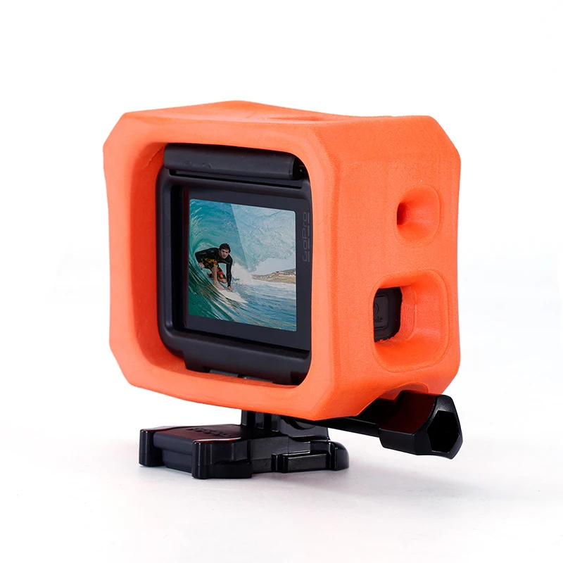 واقية الملونة العوامة المياه Floaty حالة غطاء ل Gopro بطل 7/6/5 ، عمل كاميرا اكسسوارات ل السباحه الغوص تصفح