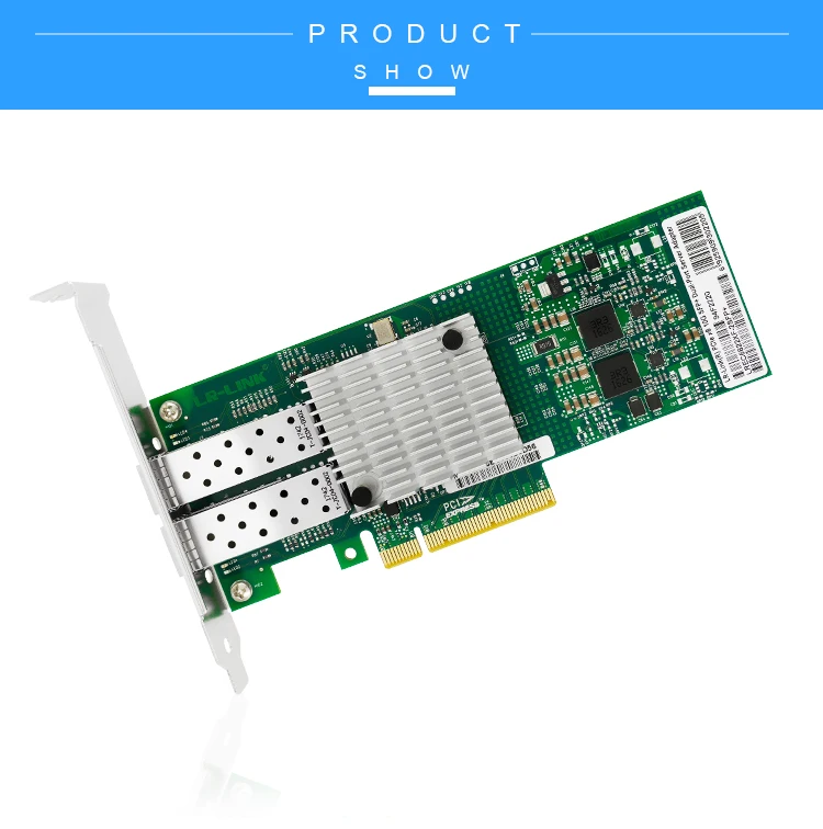 LR-LINK 6822XF-SFP+ двойной порт 10 Гб Ethernet волоконно-оптическая сетевая карта PCI-E серверный адаптер контроллер Mellanox ConnectX-3 NIC